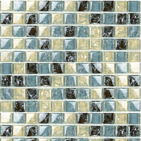 Crackle Glass Mosaic Tiles Blacksplash Ice Cracked Crystal Backsplash Tile Bathroom Wall Tiles S309