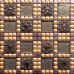 Glazed Porcelain Square Mosaic Tile Design Glass Diamond Ceramic Tile flooring Kitchen Backsplash WY-888
