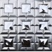 304 Stainless Steel tile Backsplash Cheap Mosaic Tile Metal Wall Tile XGSS01