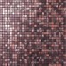 Metallic Mosaic Tile Sheets Aluminum Interior Wall Paneling Bathroom Floor Sticker Kitchen Decor Art
