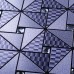 Metallic Mosaic Tile Blue Diamond Brushed Aluminum Panel Metal Wall Decoration Dining Room Mirror