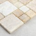 Natural Stone Mosaic Tile Sheet Marble Kitchen Backsplash Wall of Stickers Bedroom T042