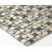 Stone Glass Mosaic Tile Ice-Crack Glass With Marble Backsplash Wall Stickers Floor Tiles RGS002