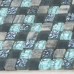 Stone and Glass Mosaic Sheets Blue Square Tiles Natural Marble Tile Backsplash Wall Kitchen Tile SB305