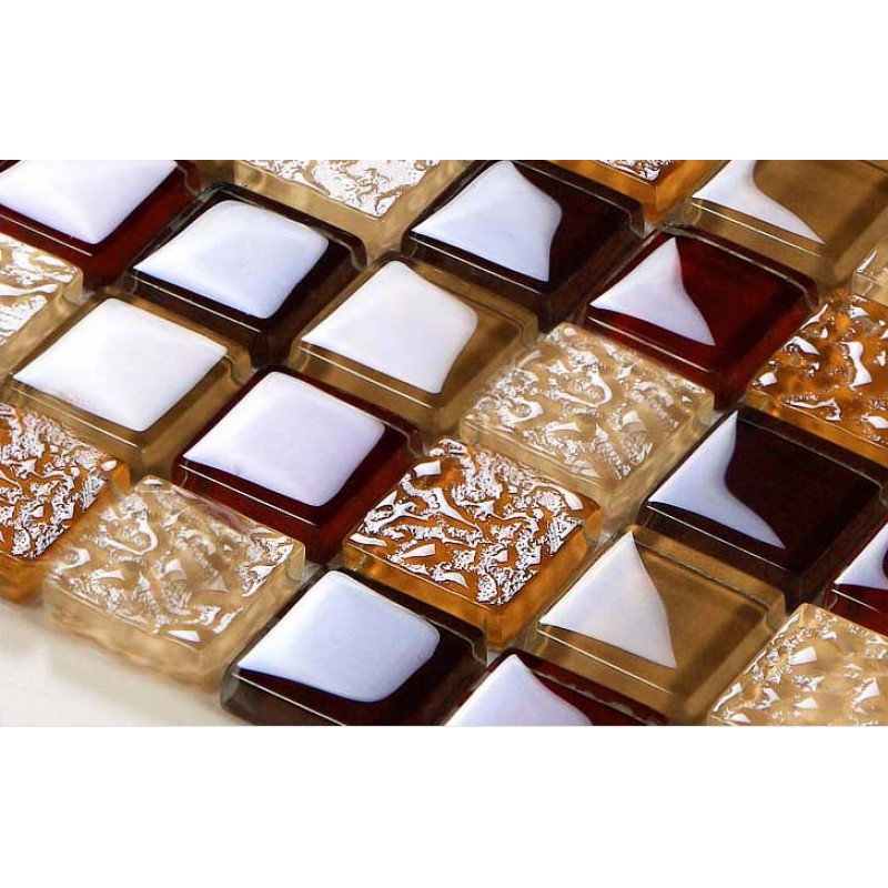 Wholesale Vitreous Mosaic Tile Crystal Glass Kitchen Of Backsplash