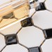 Glazed Porcelain Pool Tile Mosaic Black White Octagon Surface Art Tiles Floor Kitchen Backsplashes