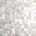 Seamless shell tiles natural mother of pearl tile white kitchen backsplash tiles WB-023