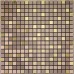 Adsive Mosaic Tile Backsplash Square Brushed Metal Wall Decoration Dining Room Peel and Stick Tiles 6108