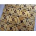 Peel and Stick Tile Pinwheel Patterns Aluminum Metal Wall Tile Glass Diamond Tiles Adhsive Mosaic MH-ASJ-006