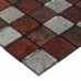 Glass Mosaic Tiles Blacksplash Crystal Mosaic Tile Bathroom Wall Colors Stickers Cheaper tiles ZZ009