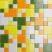 Mosaic Tile Crystal Glass Backsplash Kitchen Tiles Magic Bathroom painted Wall Floor Tile CL155