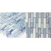 Stone Marble Tile Blue Glass Mosaic Tile Sheets Kitchen Backsplash Wall Subway Tiles Bathroom Shower Tiles MA003