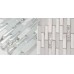 Stone with frosted Crystal Mosaic Tile Sheet Backsplash Wall Stickers Washroom Bedroom Kitchen MA006