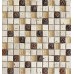 Natural Stone with Crystal Mosaic Tile Sheet Backsplash of  Wall Stickers Washroom Bedroom Kitchen