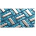 Vitreous Mosaic Tile Crystal Glass Backsplash Washroom Design Plated Dining-rooom Wall Floor Tiles