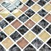 Crackle glass mosaic tile kitchen tile backsplash glass mosaic bathroom wall tiles HM0008