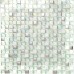 Glass and stone mosaic silver glass tiles white stone wall tile iridescent glass mosaics HM0007