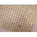 Peel and Stick Tile Square Gold Aluminum Metal Wall Tile Glass Diamond Tiles Adhsive Mosaic MH-21
