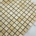 Stone Mosaic Tile Yellow Pattern Washroom Wall Marble Kitchen Backsplash Floor Tiles SGS78-15A
