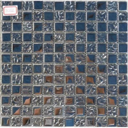 Cheap Glass Tiles For Kitchen Backsplashes Plated Crystall Glass Mosaic Back Spash