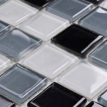Glass Mosaic for Swimming Pool Tile Sheet multi-colored Crystal Backsplash Decorative Art Wall Tiles