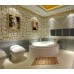 Vitreous Mosaic Tile Pattern Glazed Crystal Glass Backsplash Kitchen Design Art Bathroom Tiles  s105
