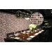 Crystal Glass Tile Backsplash Cheap Kitchen Ideas Hand Painted Brown Mosaic Wall Tiles Bathroom Stickers
