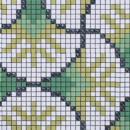 Glass Mosaic Tile Crystal Backsplash Wall Tiles Puzzle Mosaic Tile cream white Glass Tile  pt19