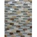 Mosaic Glass Tile Backsplash Stone Kitchen Wall 3/5"X1-1/6" Mother Of Pearl Subway Tiles