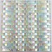 Glass Mosaic Tile Interlocking Arched Crystal Glass Tile Backsplash YF-89 Iridescent Wall Tiles