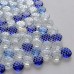 Glass Tiles Backsplash Wall Decor Blue White Mix Pebble Tile Mosaic Art Swimming Pool Floor Stickers