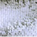 Metallic Mosaic Tile Silver Brushed Aluminum Seamless Metal Tiles Square Wall Kitchen Backsplash DAAS001
