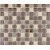 Crystal Glass Tile Backsplash Kitchen Ideas Hand Painted Brown Mosaic Wall Tiles Bathroom Stickers