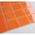 Orange Crystal Glass Mosaic Tiles Kitchen Backsplash Design Bathroom Wall Floor Shower Free Shipping