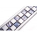 Metallic Glass Mosaic Wall Liner Art tile Aluminum Metal Wall Decoration Room Kitchen Corner G9-1