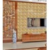 gold stainless steel metal kitchen backsplash tiles crystal glass mosaic tile bathroom wall backsplashes KLGTM68
