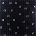 Metallic Backsplash Tiles Black Adhesive tile Sheet Metal and Silver Crystal Glass Blend Mosaic