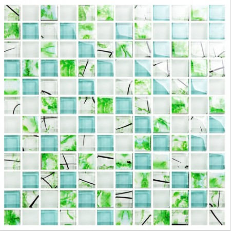 green tile backsplash ceram crystal glass tile shower tile wall backsplashes decor KLGT2303