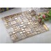 crystal glass mosaic tile backsplash metal tiles wall backsplashes bathroom aluminum tile decor KLGT408