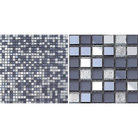 Glass Mosaic Tiles Mirrored Crystal Backsplash Tile Bathroom Wall Tile Mirror Stickers Z186