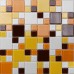 Mosaic Tile Crystal Glass Backsplash Kitchen Countertop Magic Bathroom painted Wall Floor Tile CL161