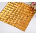 gold mirror tile pyramid designs crystal glass mosaic tiles kitchen backsplash bathroom mirrored wall tile KLGT921