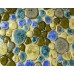 Glazed Porcelain Pebble Mosaic Tiles Design Ceramic Tile Walls Kitchen Backsplash AV0025