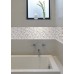 Fresh Water Mother of Pearl Tile Square Shell Mosaic Shower Liner Wall Stickers Bath Wall Backsplash