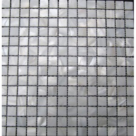 Mother of Pearl Tile Shower Liner Wall Backsplash White Square Bathroom Shell Mosaic Tiles MC-dh001
