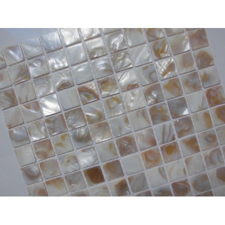 Mother of Pearl Tile Shower Liner Wall Backsplash Square Bathroom Shell Mosaic Tiles MH-007