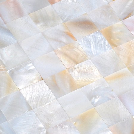 Seamless shell tiles natural mother of pearl tile white kitchen backsplash tiles WB-023
