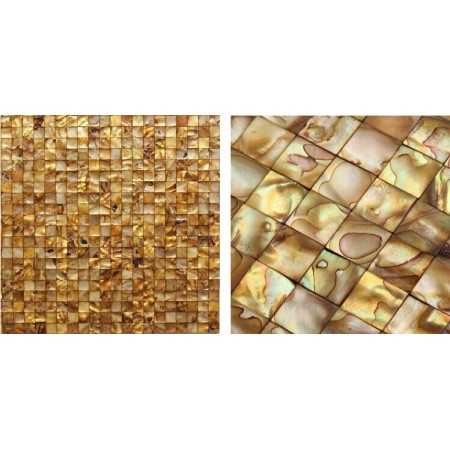 Shell Mosaic Tiles Cheap  Mother of Pearl Tile Backsplash Seashell Mosaics Pearl Wall Tile MB07