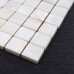 Shell Tiles Kitchen Backsplash Tile White Square Mother of Pearl Mosaic Bathroom Wall Interior Decor