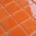 Orange Crystal Glass Mosaic Tiles Kitchen Backsplash Design Bathroom Wall Floor Shower Free Shipping